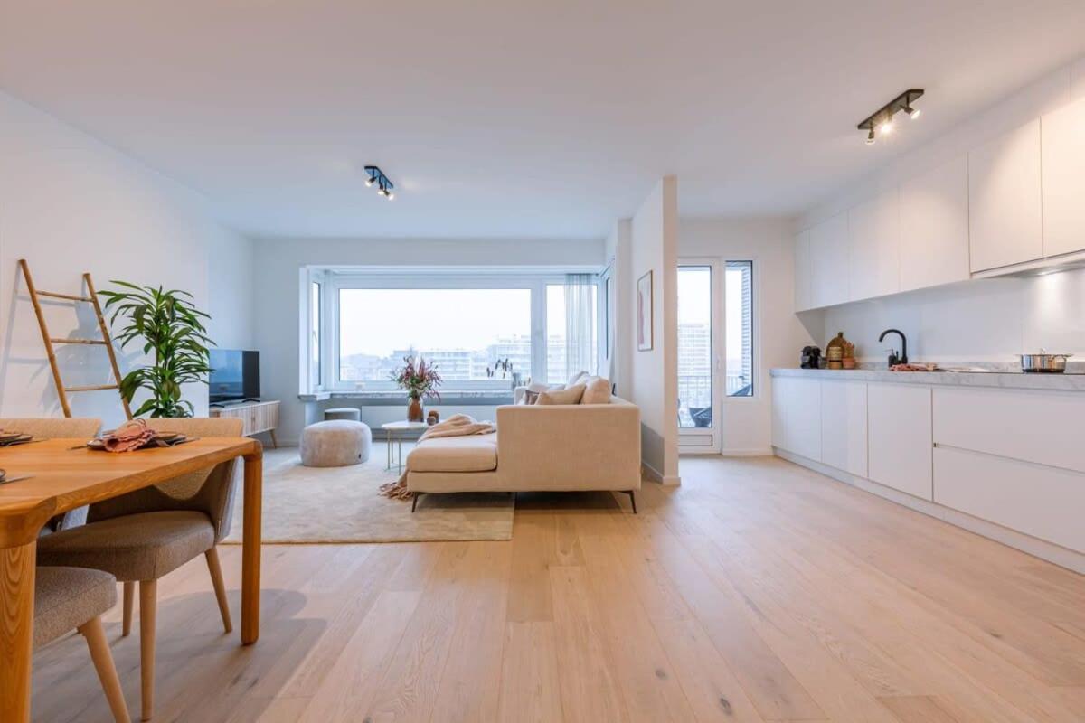Huswell - Luminous Family Apartment With Magnificent View Ostende Exterior foto