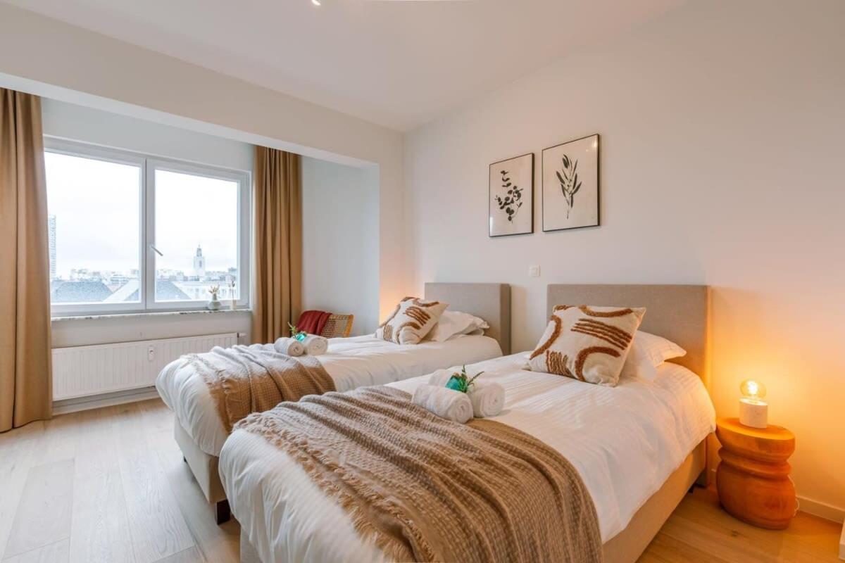 Huswell - Luminous Family Apartment With Magnificent View Ostende Exterior foto